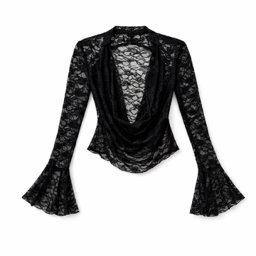 Blusa pizzo black