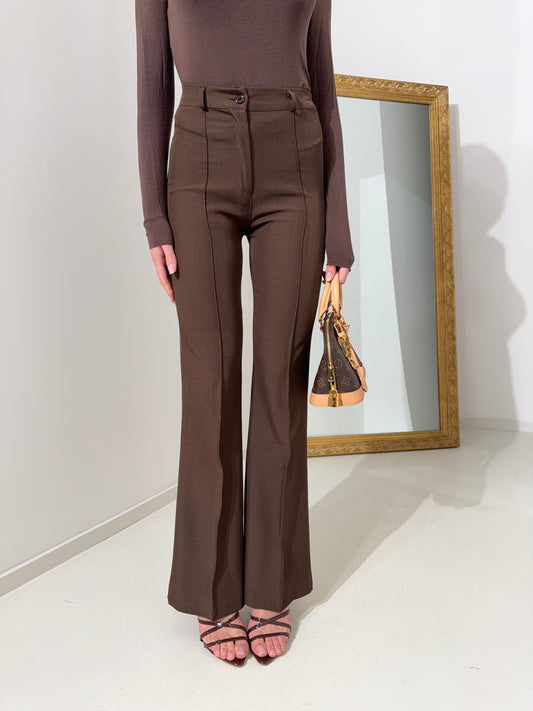 Pants perfect fit brown