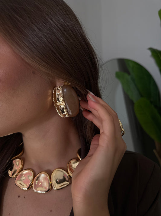 Orecchini Elements Fango