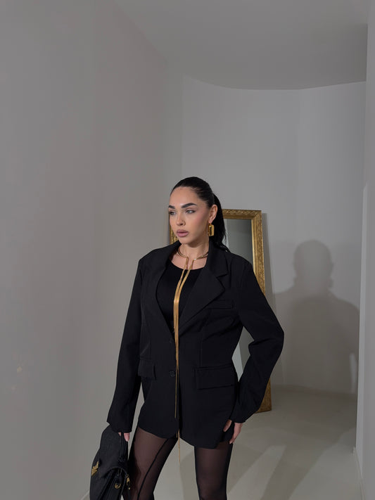 Blazer basic black