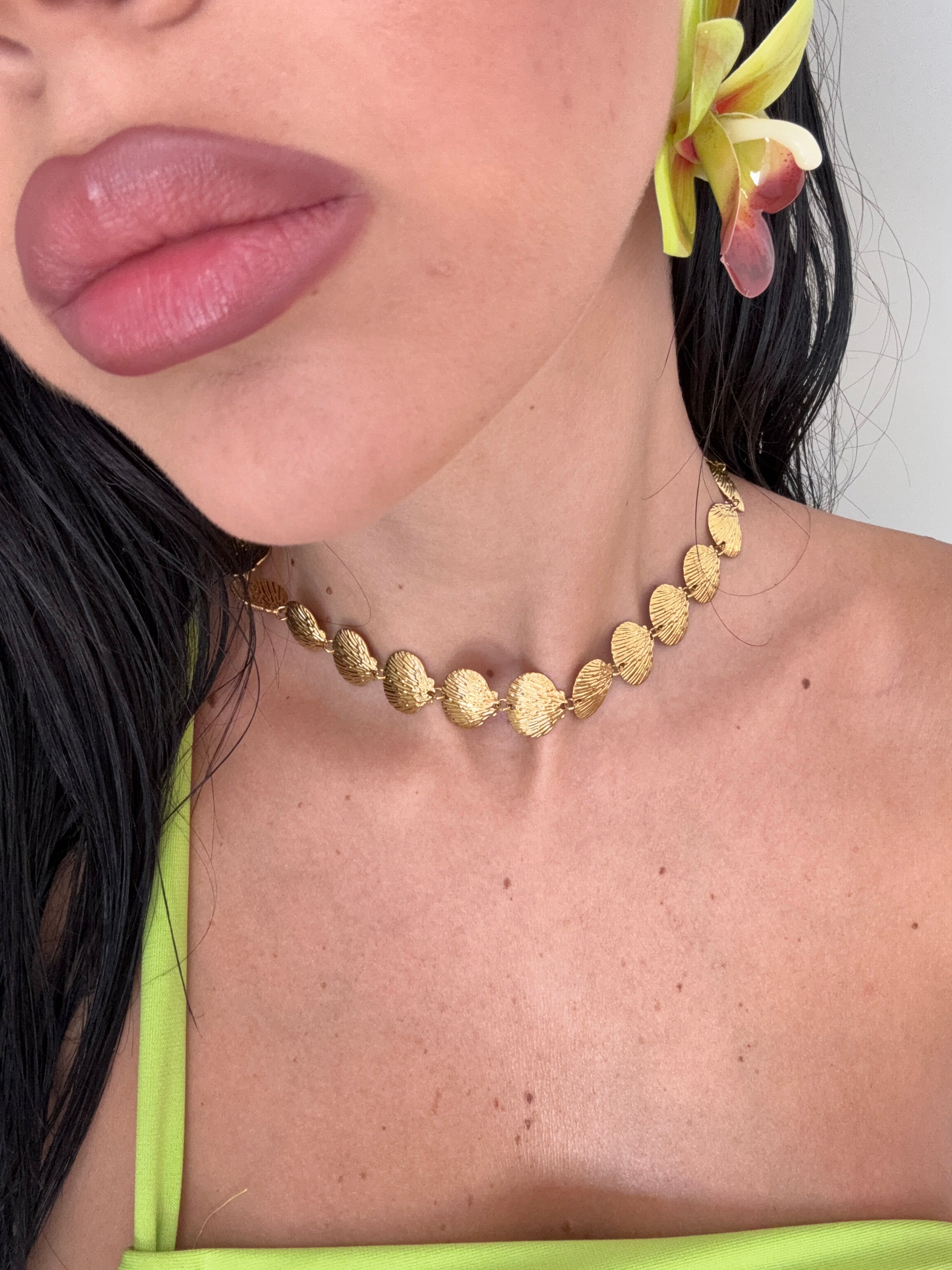 Collana conchiglia gold