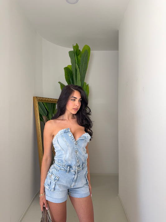 Mini SALOPETTE DENIM