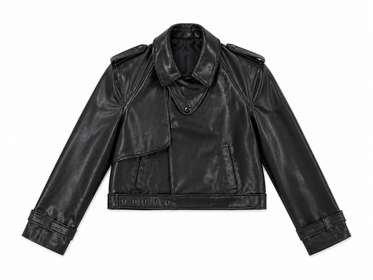Chiodo black ecopelle
