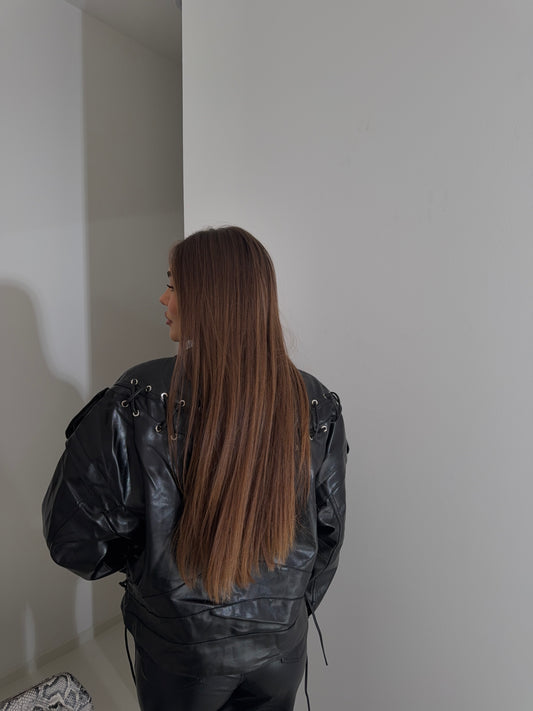 Chiodo Stringhe Black