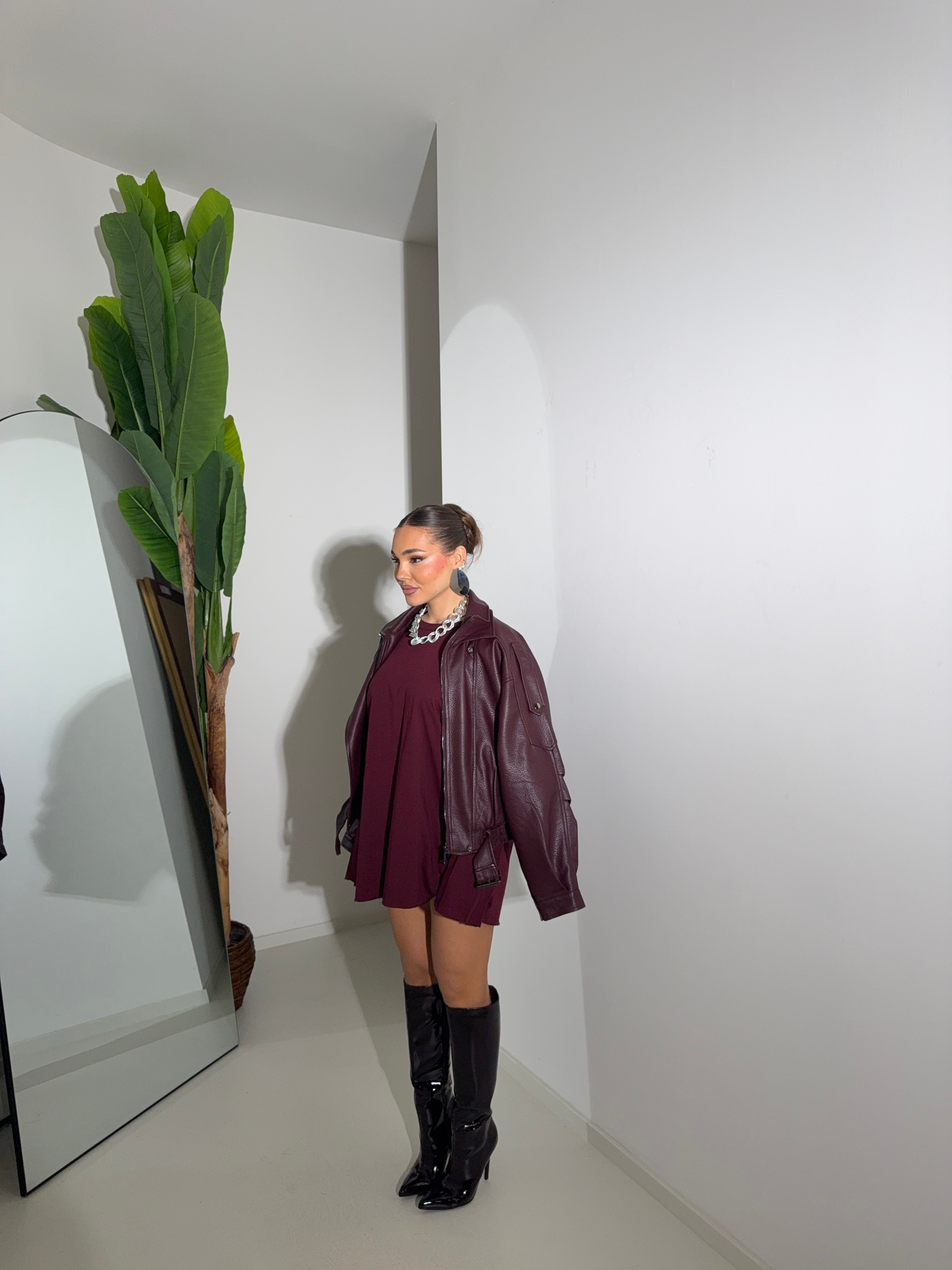 Shirt over just west bordeaux