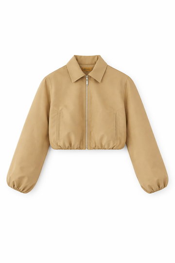 Bomber COLA beige