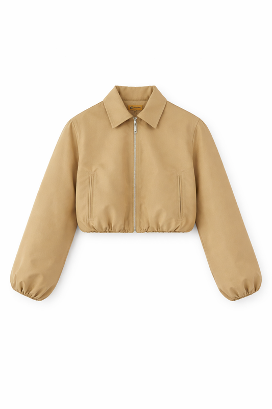 Bomber COLA beige