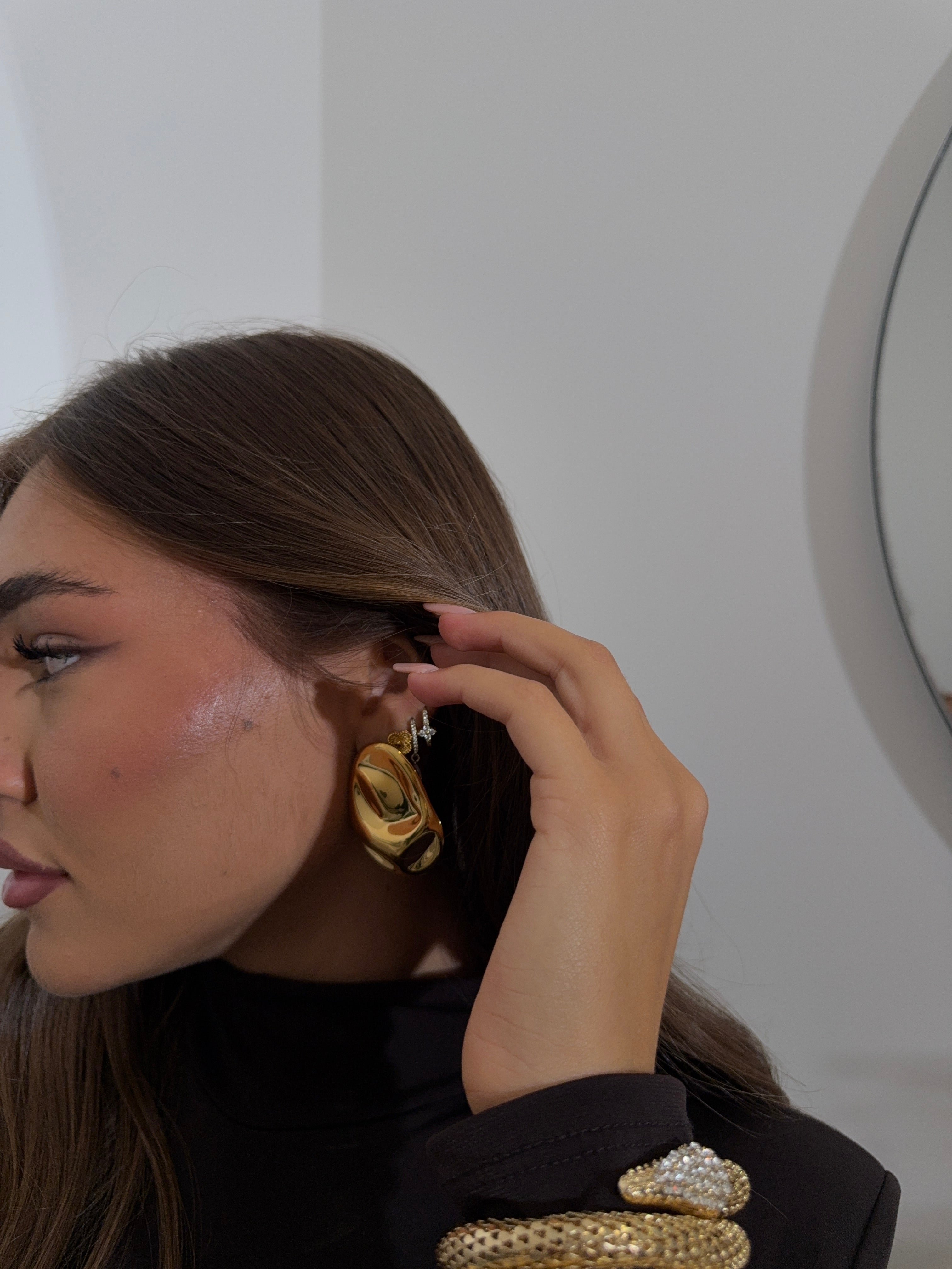 Orecchini asimmetrici