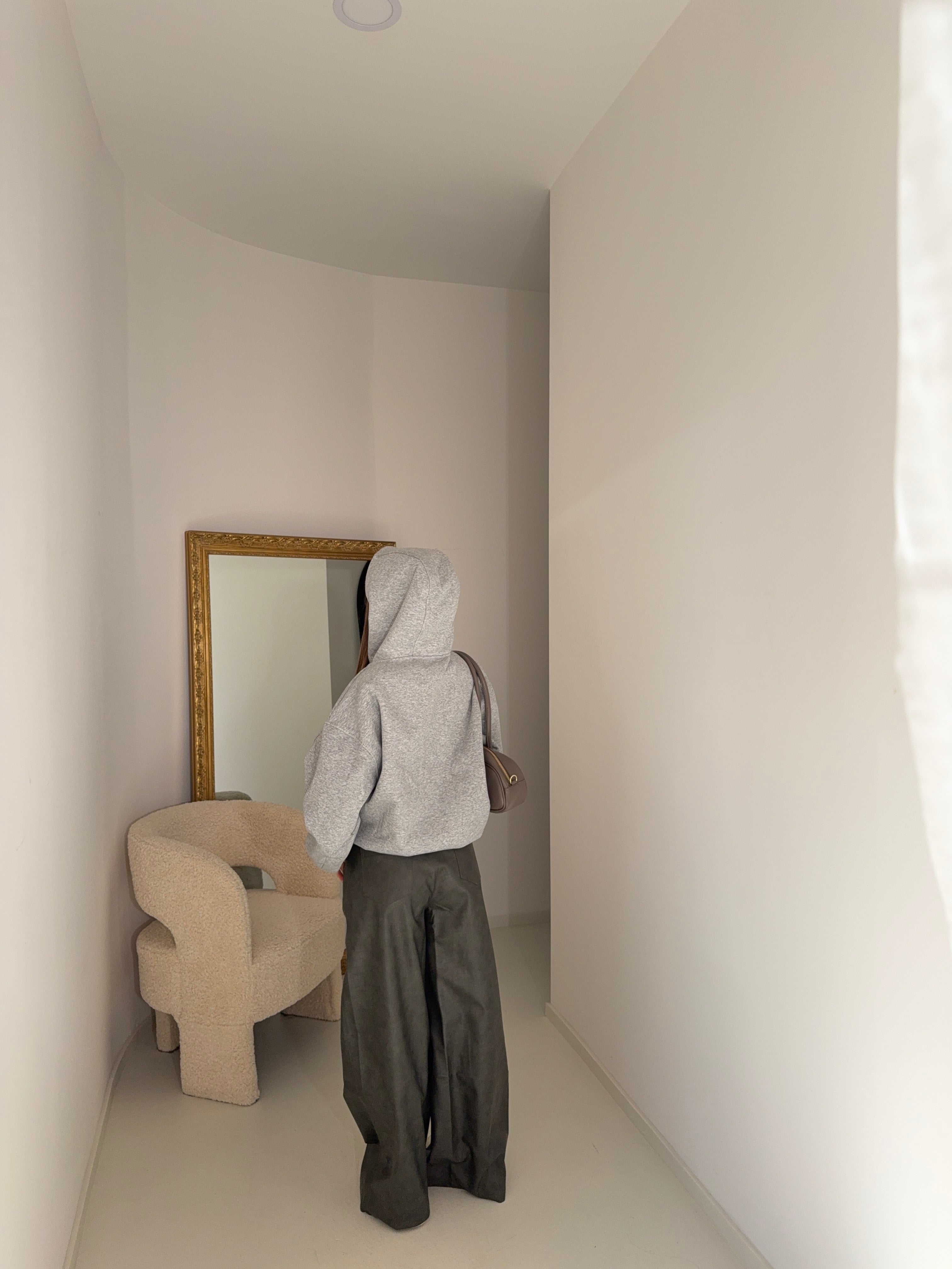 Pants ecopelle pitonato verde