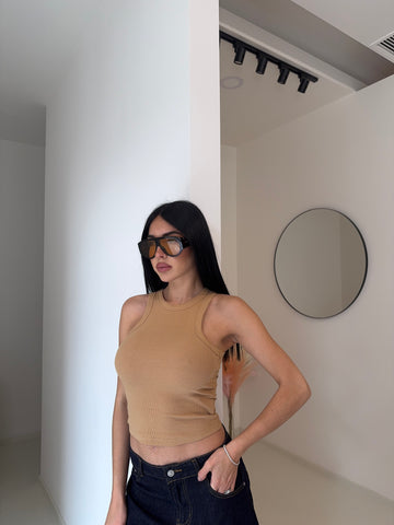 Canotta a costine tutti i colori