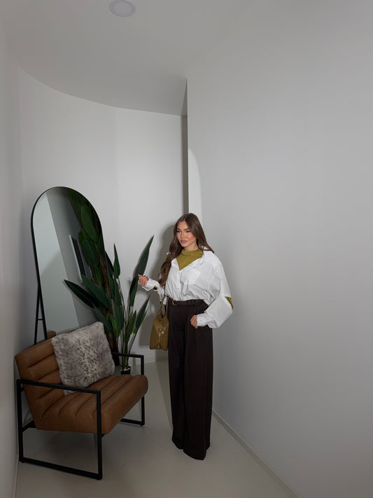 Pants Charlotte marrone