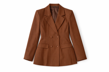 Blazer grace gessato cacao