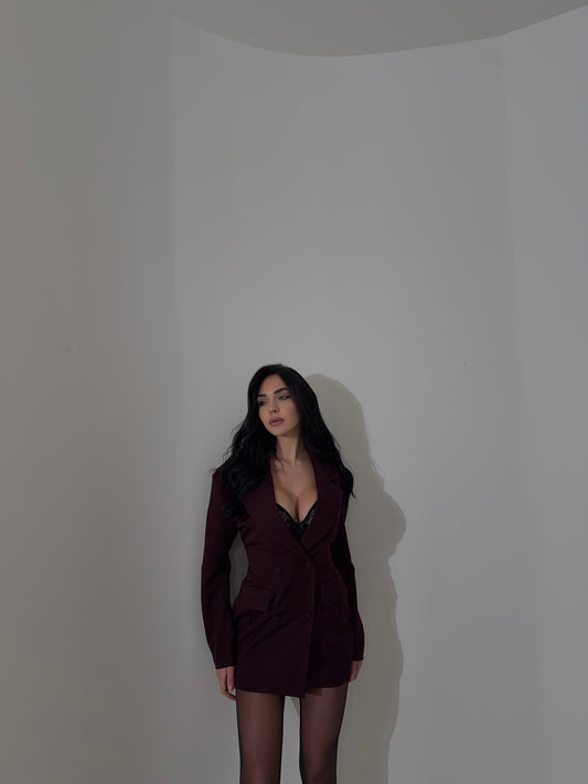 Blazer ROSE bordeaux