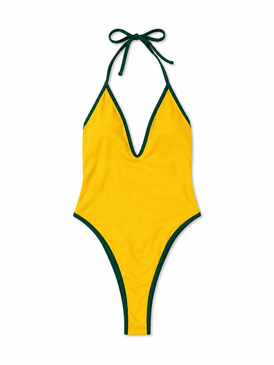 Bikini PLUNGE yellow