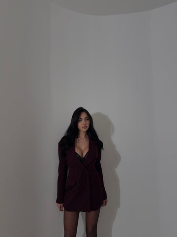 Blazer ROSE bordeaux