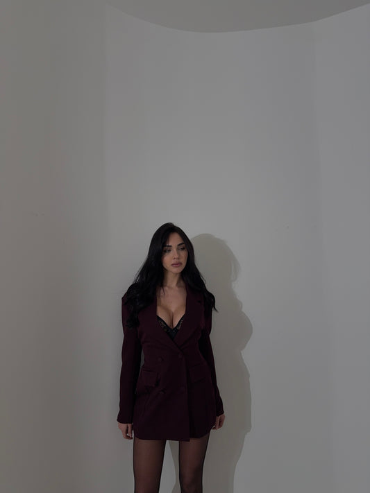 Blazer ROSE bordeaux