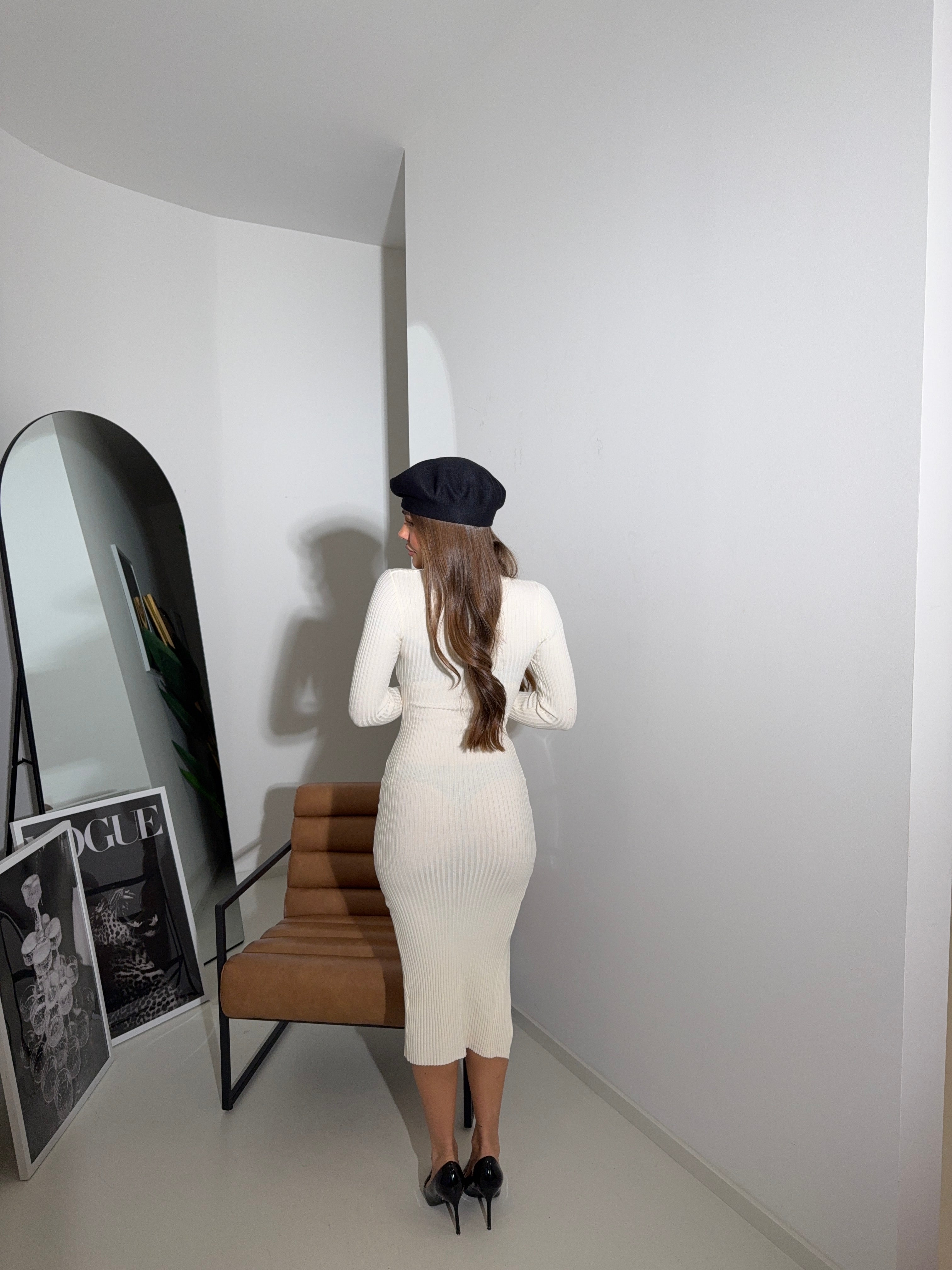 Dress MADISON panna costine