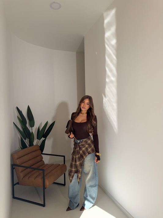 Denim Dettaglio Camicia