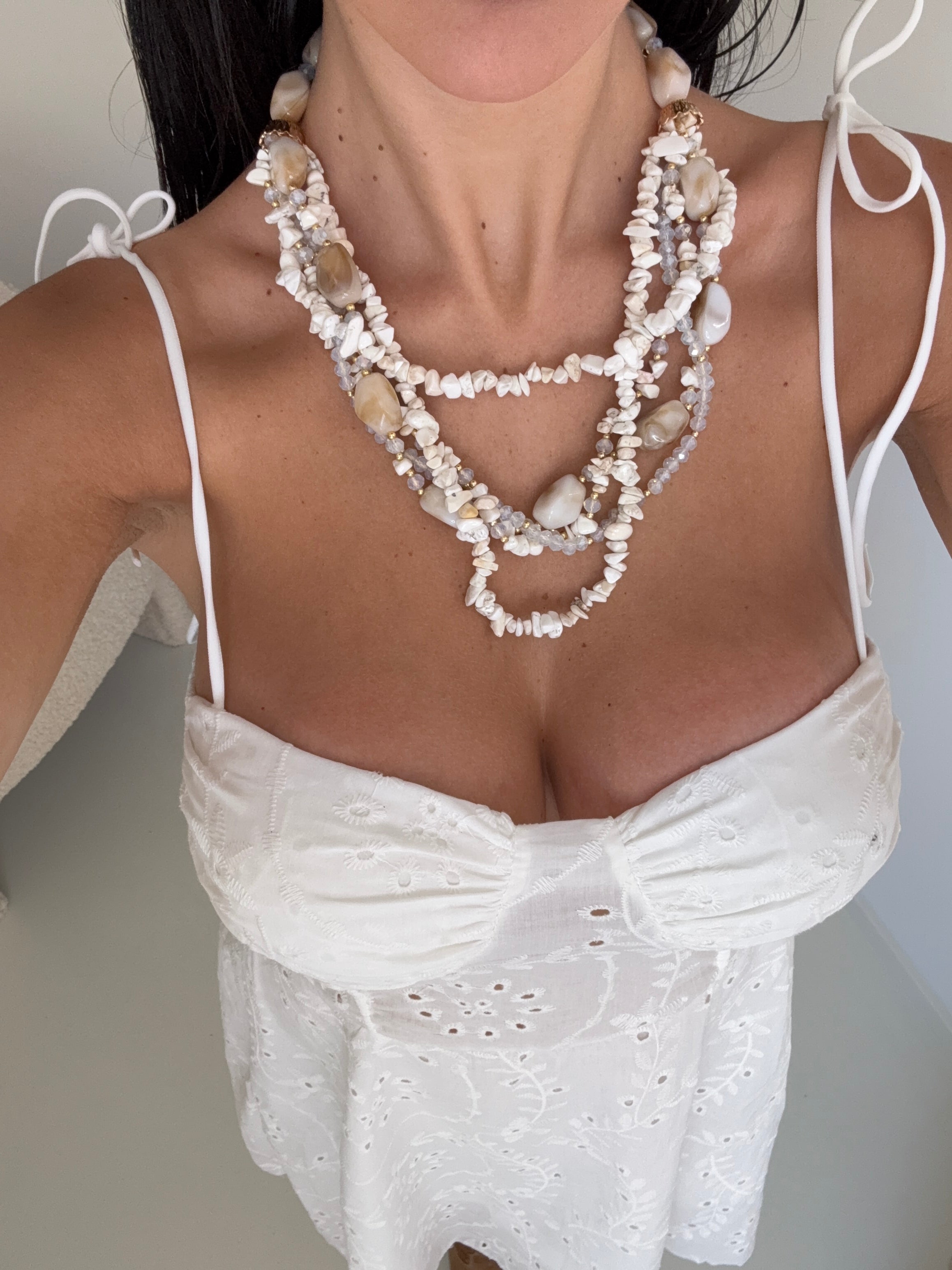 Collana marine white