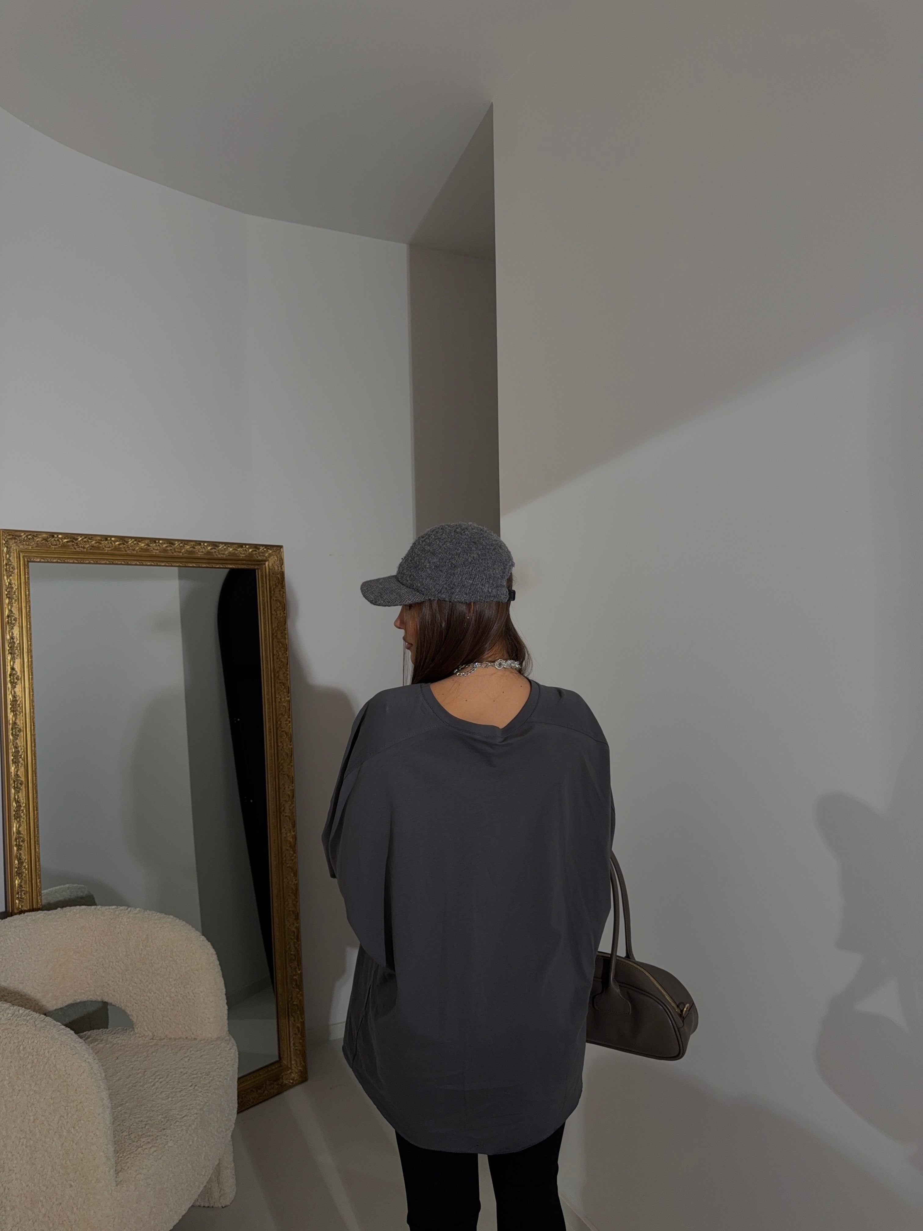 Magliettone JustWest Grigio