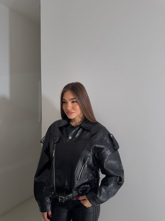 Chiodo Stringhe Black