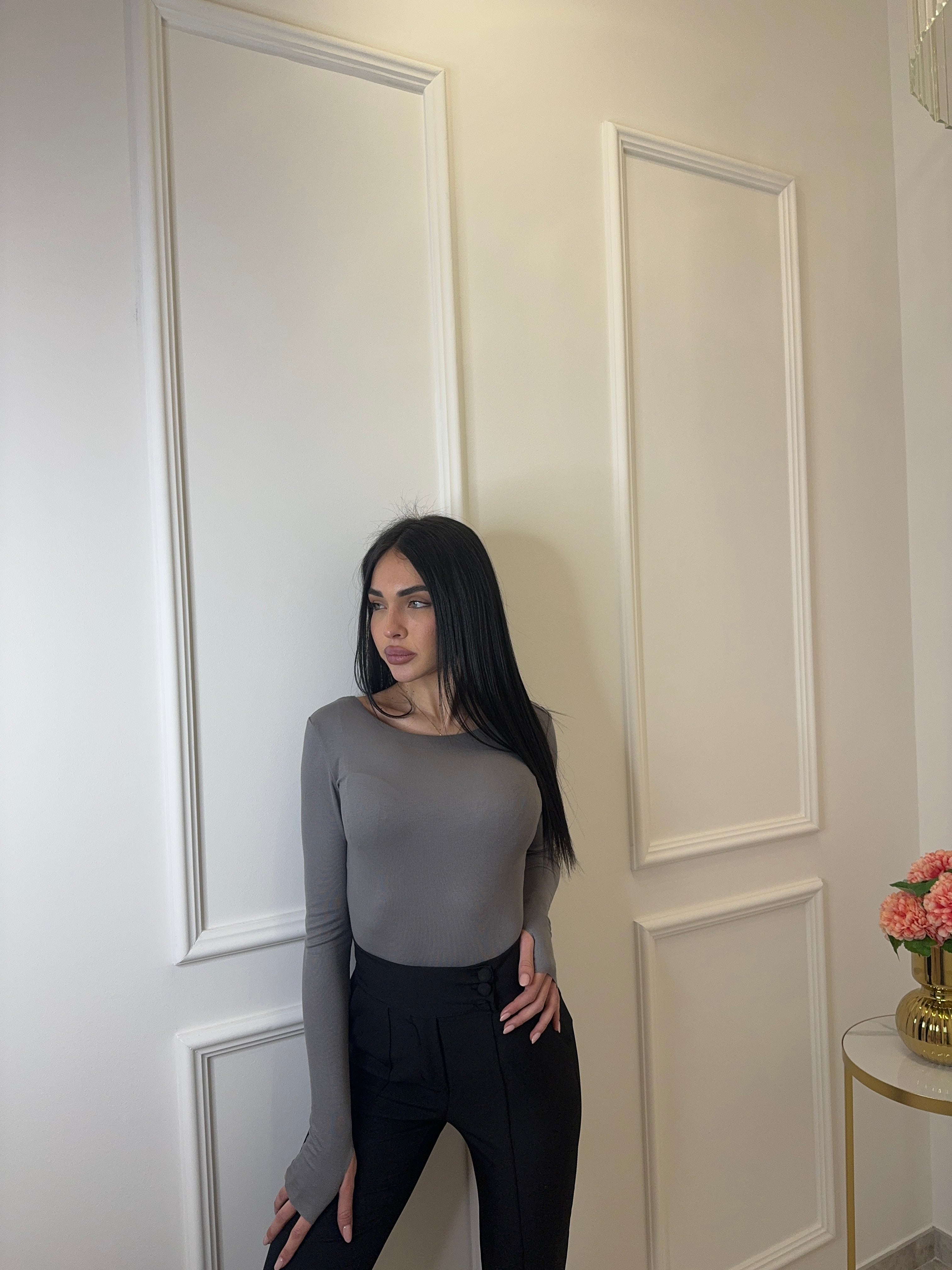 Semivelata scollo tondo tutti i colori