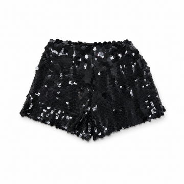 Shorts paillettes black