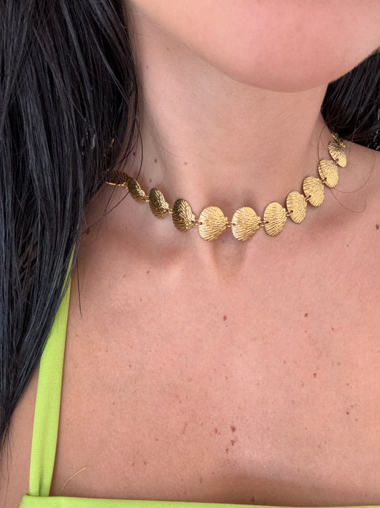 Collana conchiglia gold