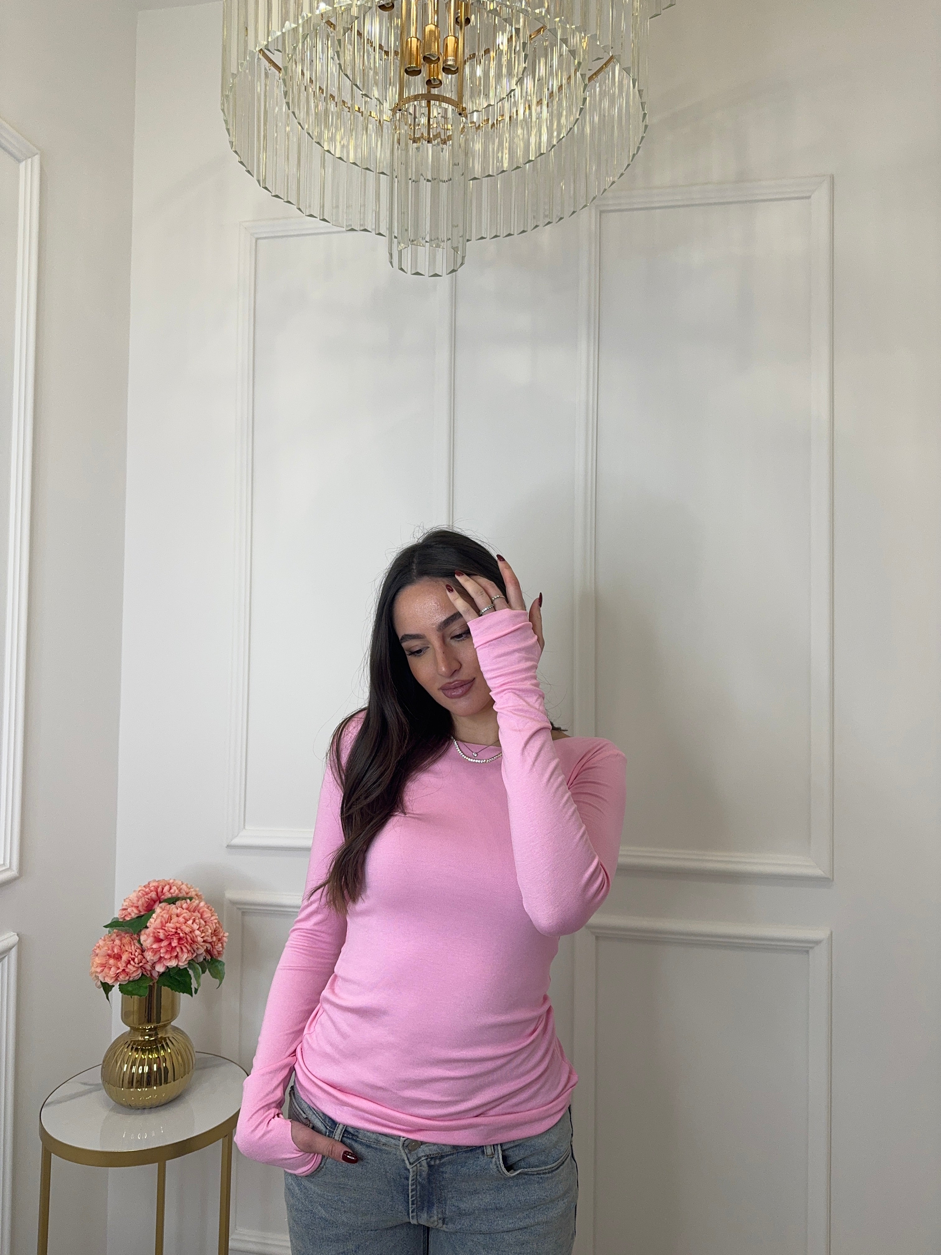 Semivelata scollo tondo tutti i colori