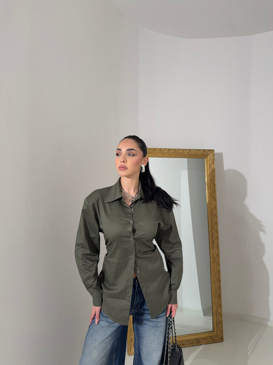 Camicia puntovita green