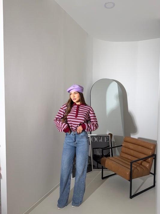 Jeans sfrangiato