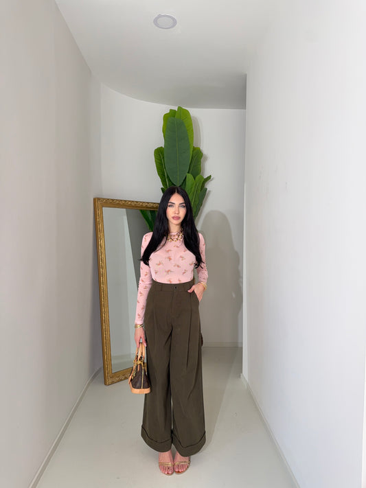 Pants HANAMI Green by lumina