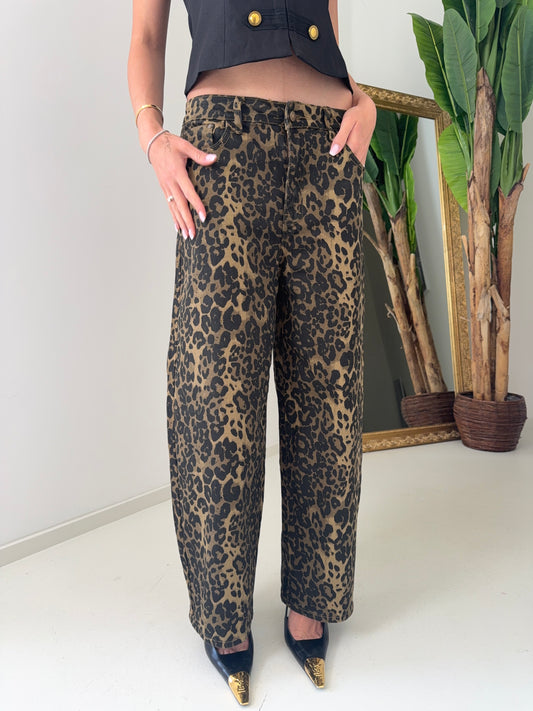 Pants leopard
