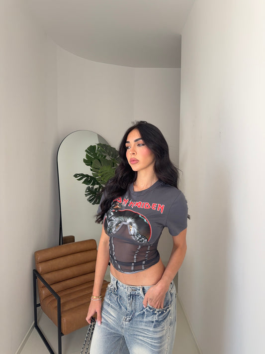 Shirt grey MAIDEN