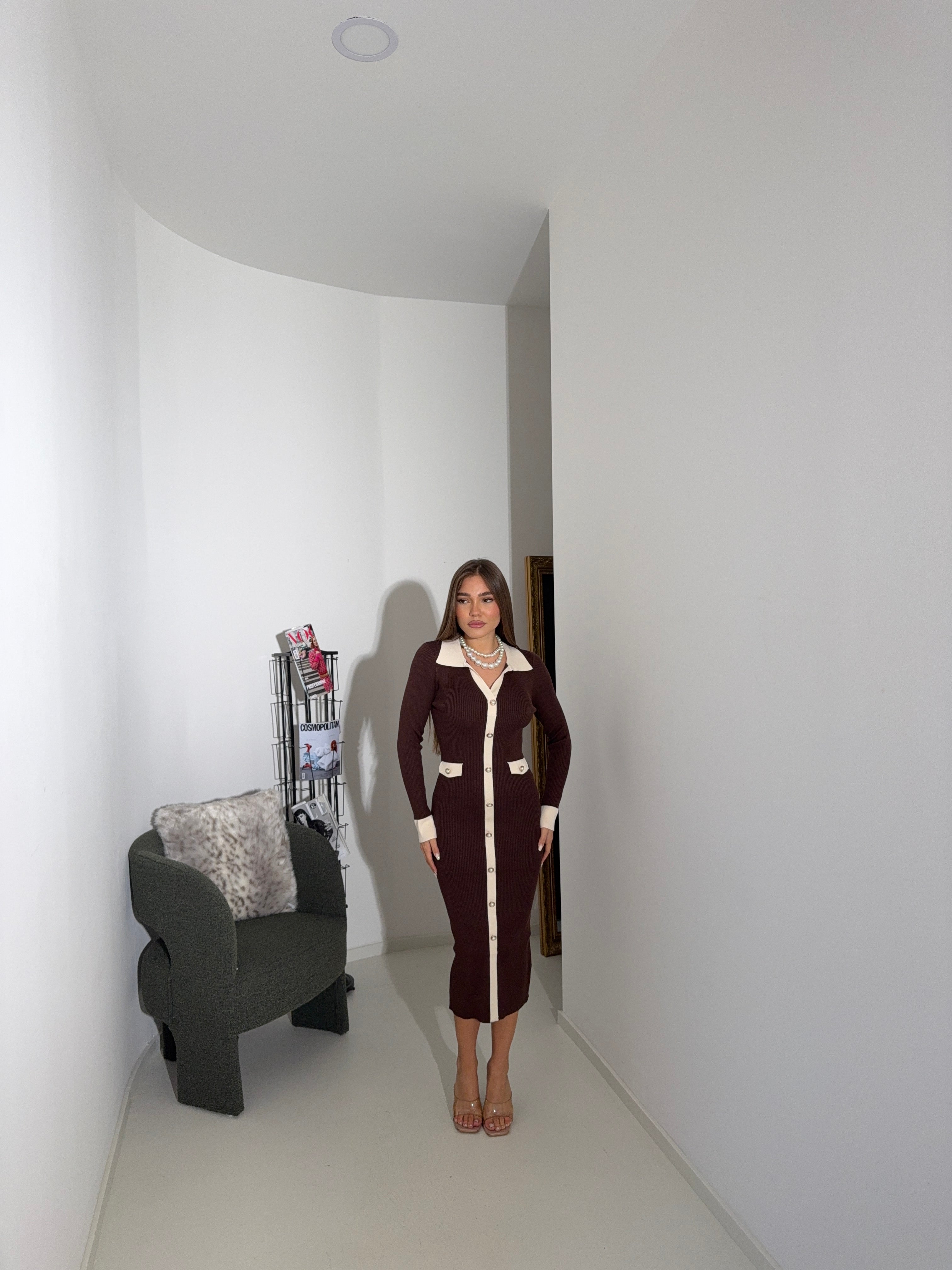 Abito costine Paris Brown