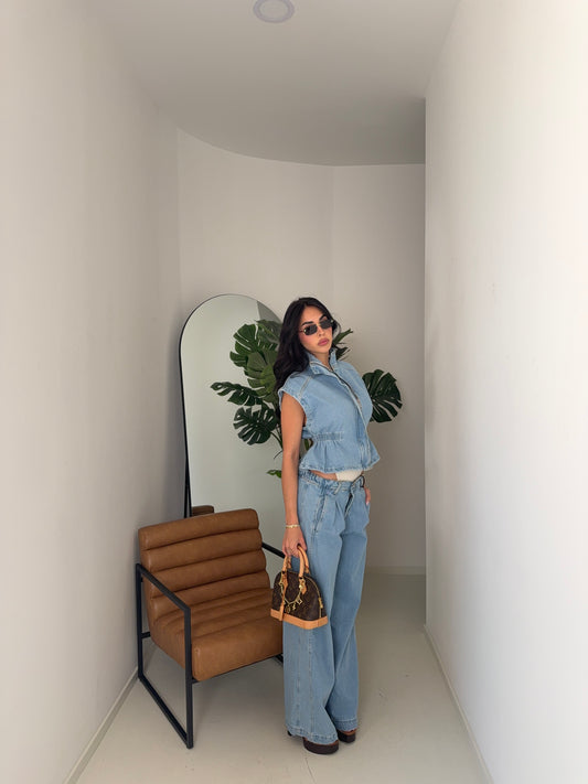 Coordset jeans