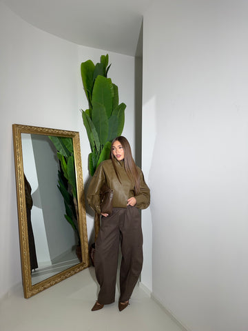 Pants ballon JUST west brown