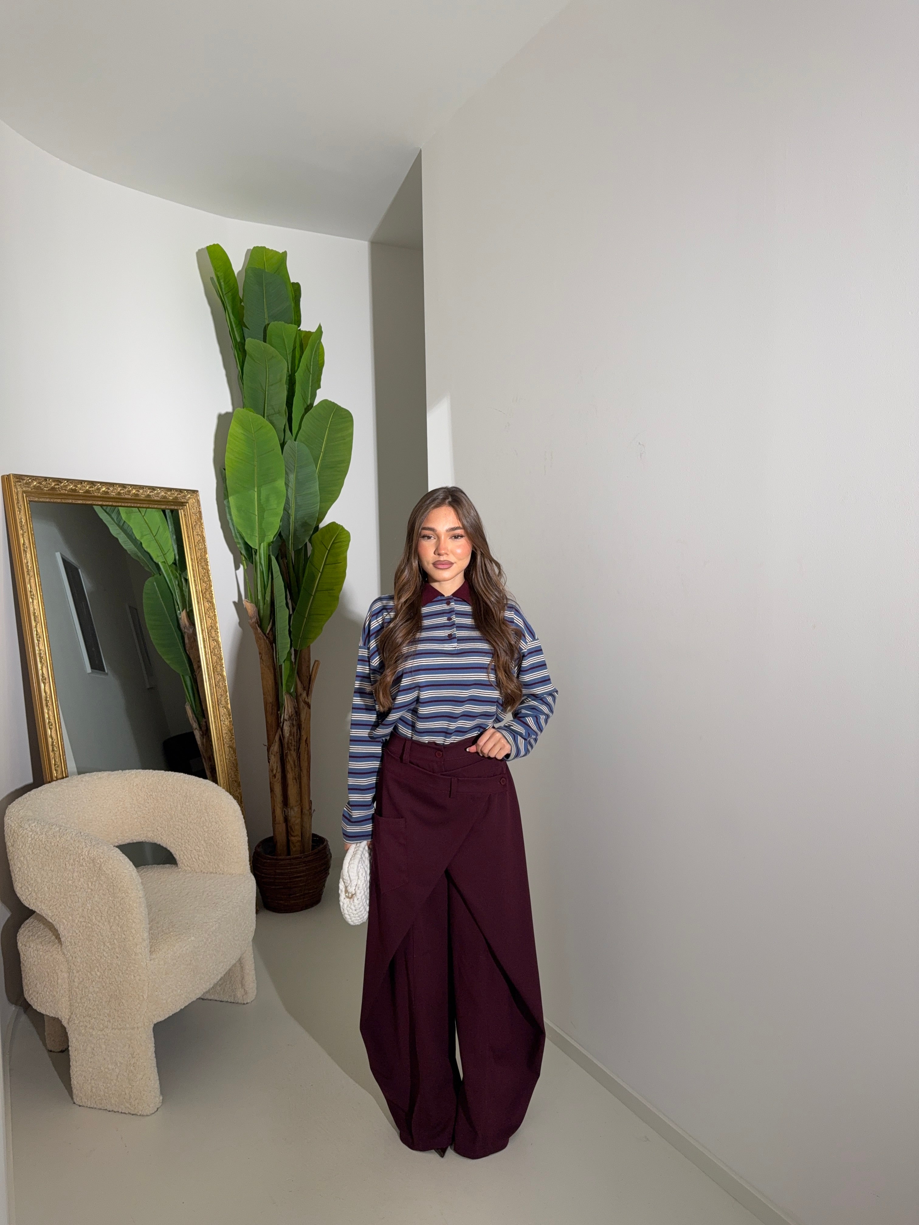 Pantaloni Japan bordeaux