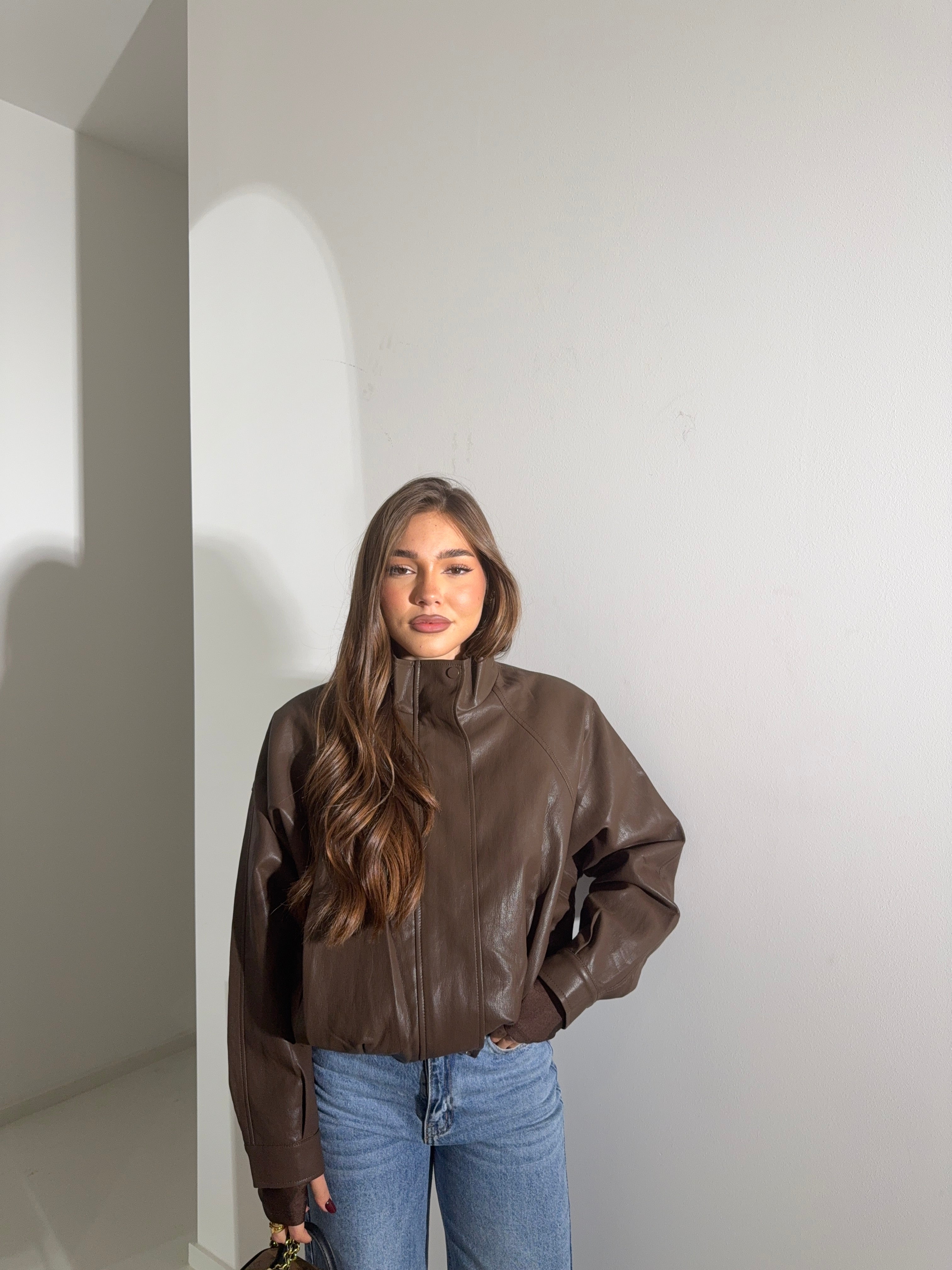 Bomber Lavinia brown