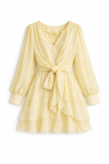 Dress HAILY yellow