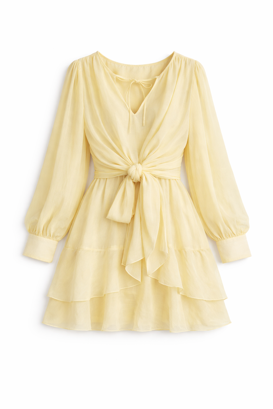 Dress HAILY yellow