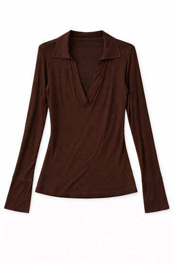 Shirt semivelata LACE
