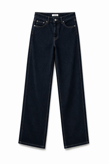 Jeans Capri lavaggio scuro