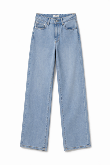 Jeans Capri lavaggio chiaro