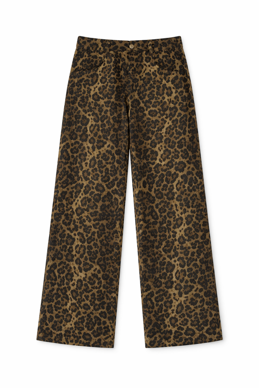 Pants leopard