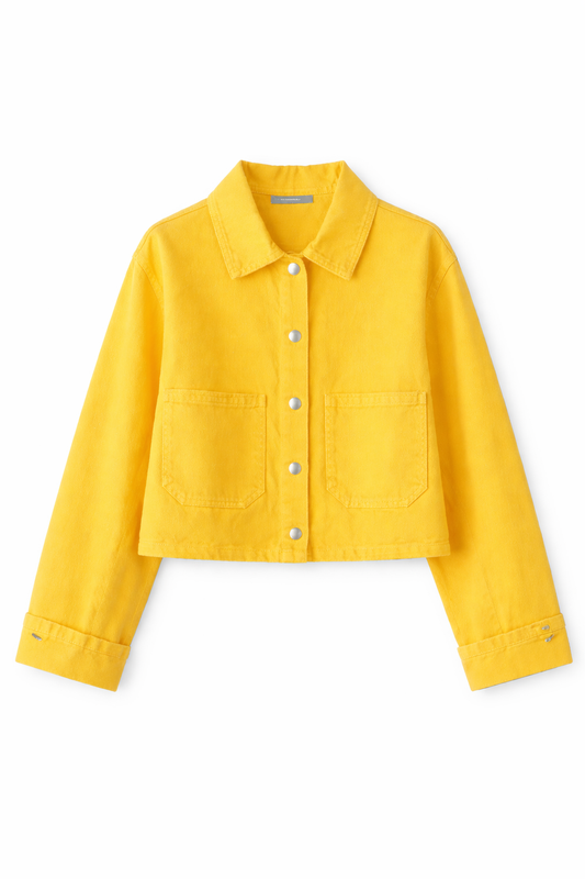Jacket PALM yellow