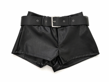 Short pelle black