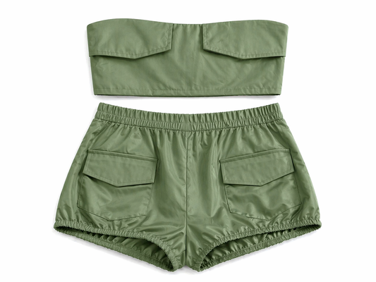 Coordset palloncino LUMINA green
